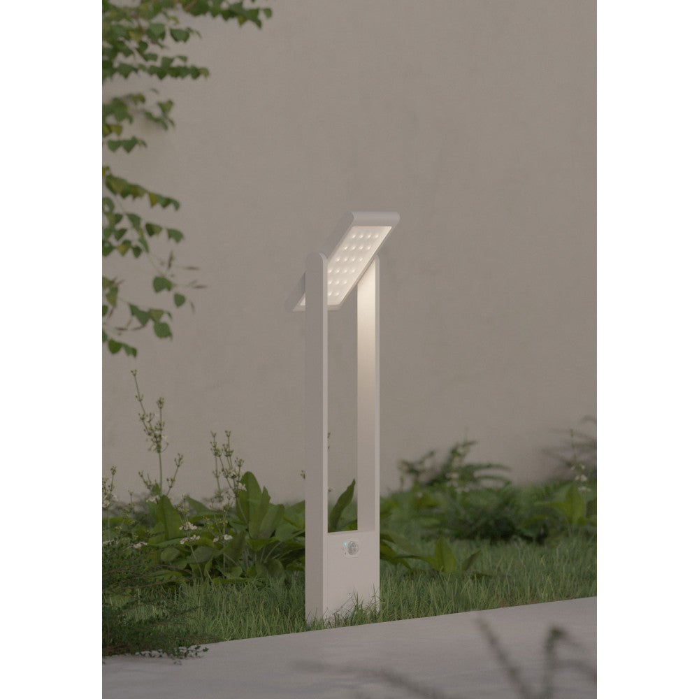 POPA - Faretto a energia solare bianco 100 cm 4000K Luce da giardino Beneito Faure