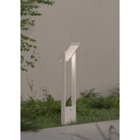 POPA - Faretto a energia solare bianco 100 cm 4000K Luce da giardino Beneito Faure