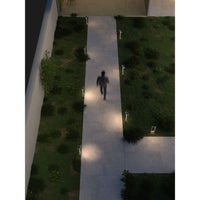 POPA - Faretto a energia solare bianco 100 cm 4000K Luce da giardino Beneito Faure