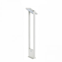 POPA - Faretto a energia solare bianco 100 cm 4000K Luce da giardino Beneito Faure