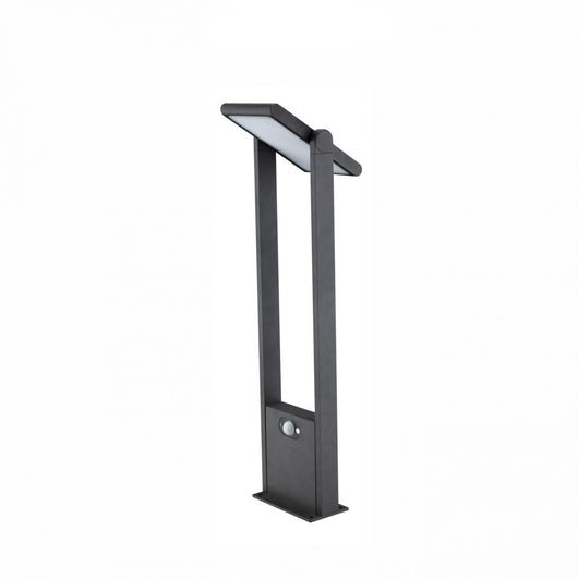 POPA - Faretto a energia solare nero 60 cm 4000K Luce da giardino Beneito Faure