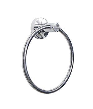 Porta Asciugamani Ad Anello Da Muro A Parete In Acciaio Con Fissaggio A Viti         