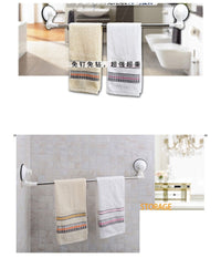 Porta Asciugamani Asciugamano A Due Parete Con Attacco A Ventosa 270° Angolare         