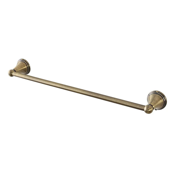 Porta asciugamani da muro 55 cm finitura bronzo kit di fissaggio incluso Iris
