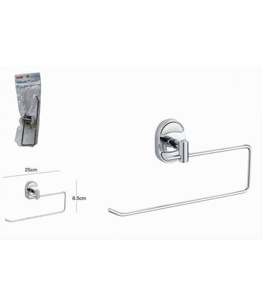 Porta Asciugamano Asciugamani Arredo Bagno Acciaio Fissaggio A Parete Oval 52014         