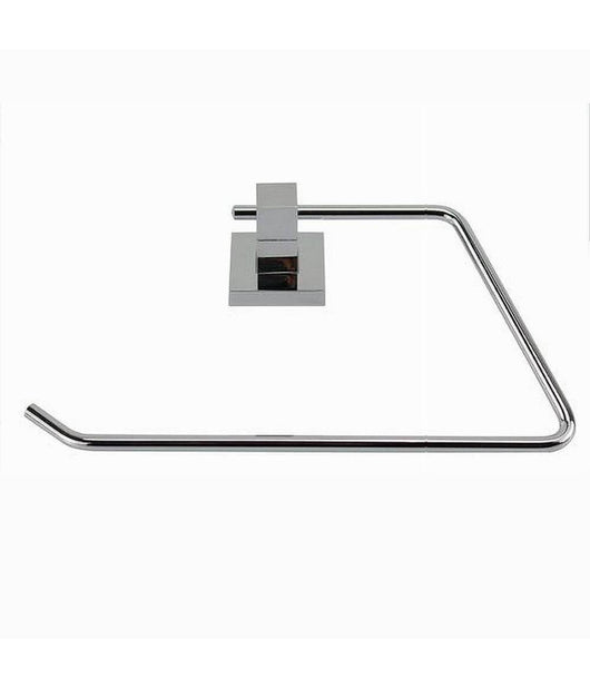 Porta Asciugamano Asciugamani Doppio Fissaggio A Parete Bagno Square 23cm 59182         