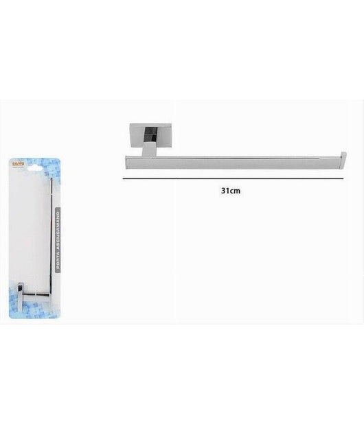 Porta Asciugamano Moderno Fissaggio A Parete Accessorio Arredo Bagno Cubo 87218         