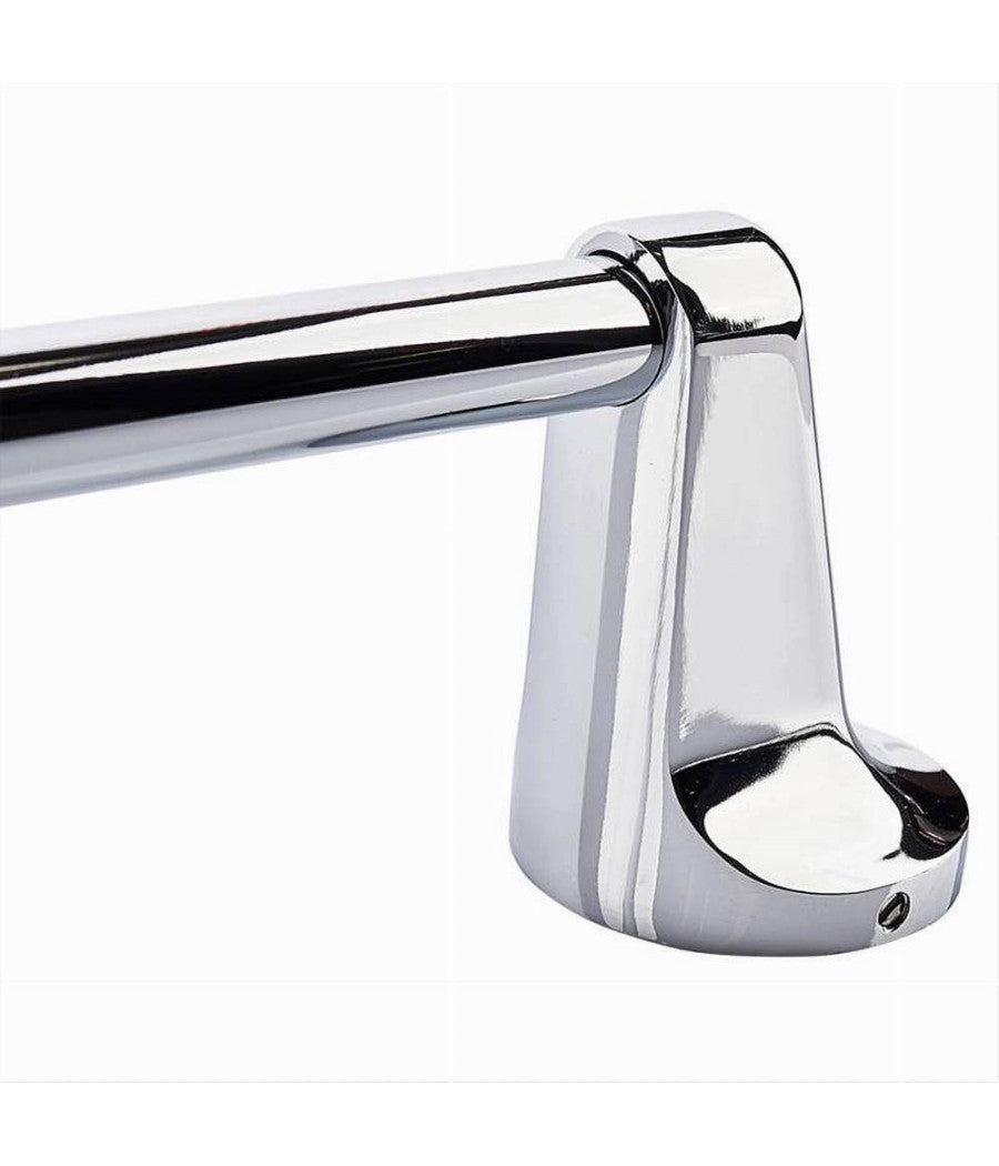Porta Asciugamano Portasciugamani Cromato 60 Cm Maniglione A Parete Bagno 79813         
