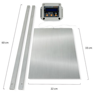 IDMarket - Porta automatica del pollaio programmabile a tempo e con luce esterna 22x33 CM