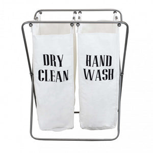 PORTA BIANCHERIA IN FERRO E STOFFA GÉRALD