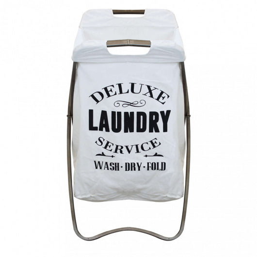 PORTA BIANCHERIA IN FERRO E STOFFA GILBERT