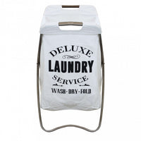 PORTA BIANCHERIA IN FERRO E STOFFA GILBERT