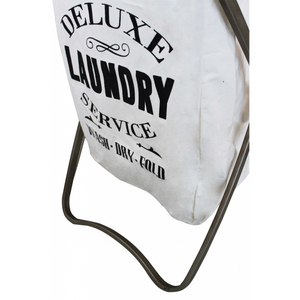 PORTA BIANCHERIA IN FERRO E STOFFA GILBERT