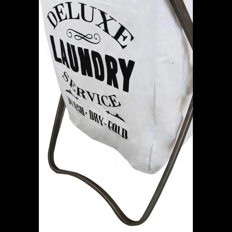 PORTA BIANCHERIA IN FERRO E STOFFA GILBERT