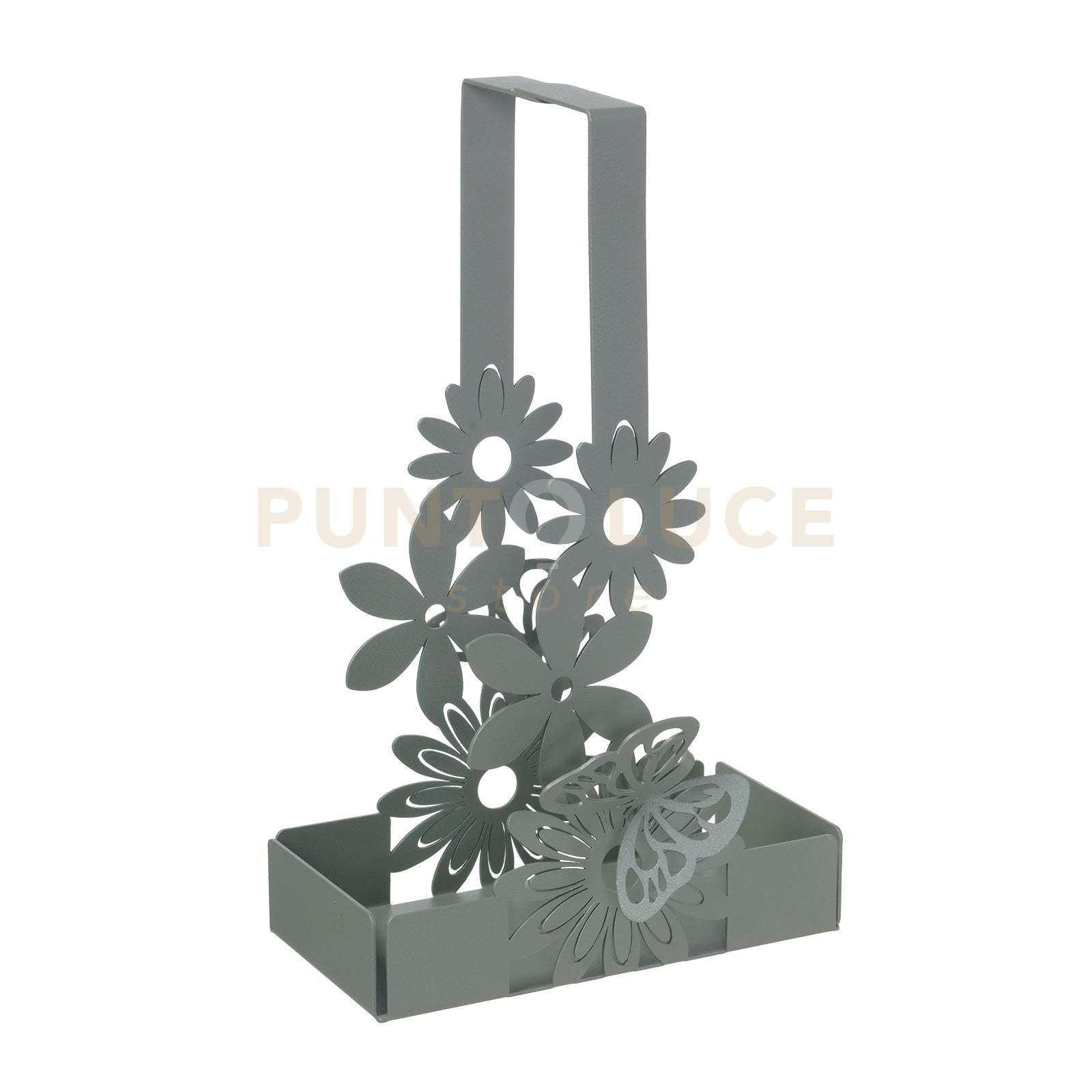 porta bicchieri margherite Giada in Ferro 16x8x27cmh