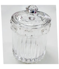 Porta Caramelle Ware Cristallo Biscotti Confetti Dolci Vetro 12 Cm 5 Coperchio         