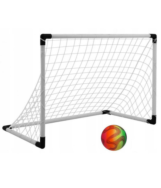 Porta Da Calcio 90x62x47 Cm Rete Pallone Calcetto Allenamento Bambini Gvc-0904         