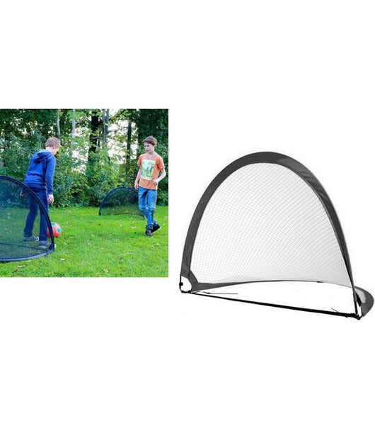 Porta Da Calcio Pop-up Con Rete Pieghevole Per Bambini 180x100x100 Cm Giardino         