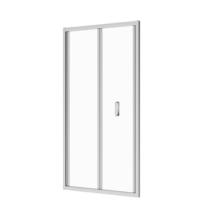 Porta doccia 70 cm apertura a libro vetro trasparente | Capri