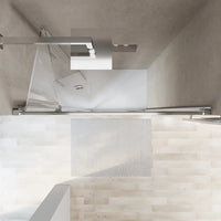 Porta doccia 80 cm apertura a libro vetro trasparente | Capri