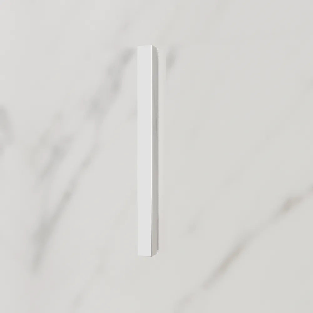 Porta doccia 70cm con apertura a libro profili slim cromati vetro 6mm opaco h190 | Portofino