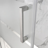 Porta doccia nicchia 170 cm scorrevole 3 ante serigrafate H 200 cm Ted