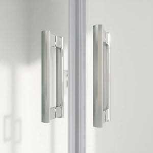 Porta doccia 160 cm due ante scorrevoli vetro 6mm trasparente | Sardinia