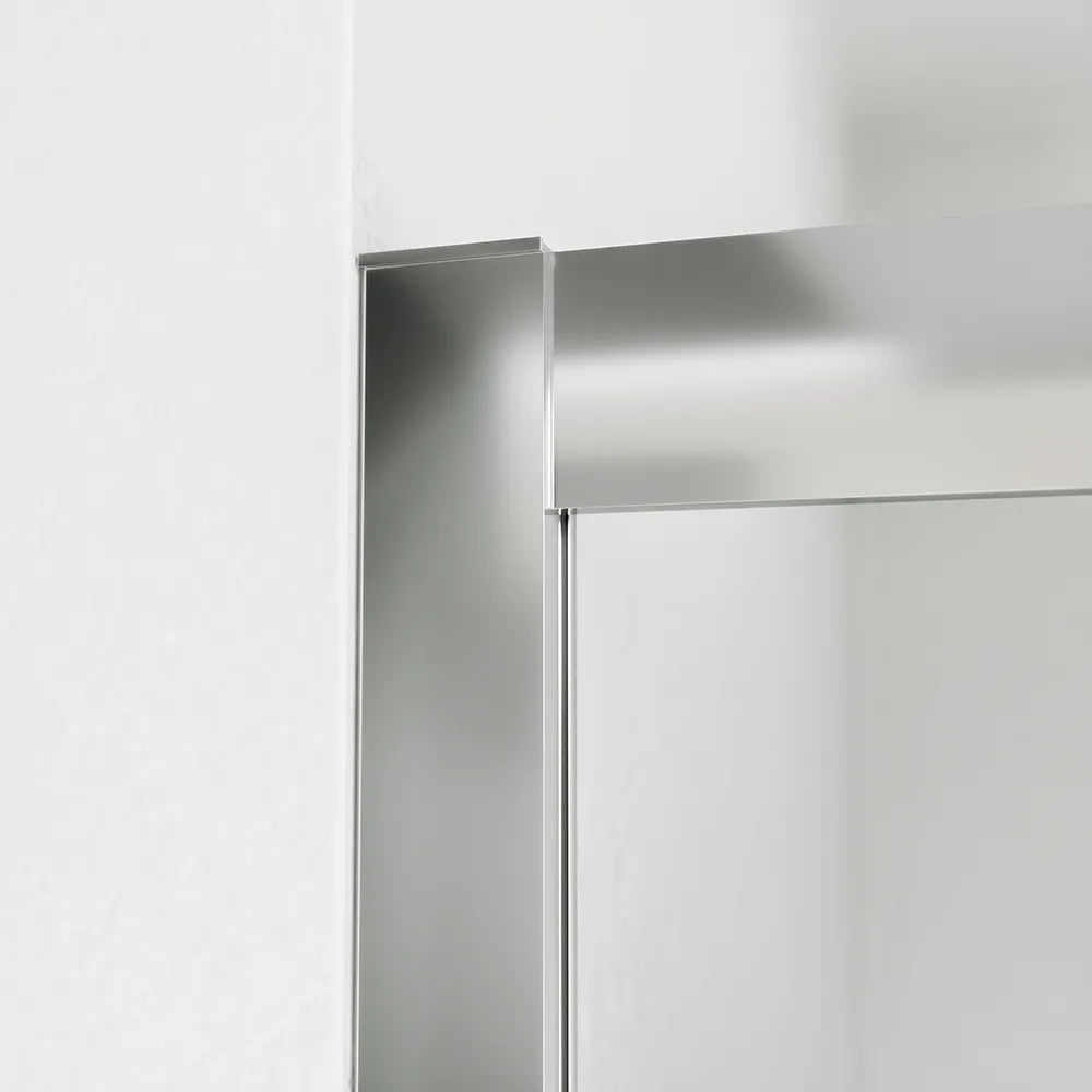 Porta doccia 190 cm due ante scorrevoli vetro 6mm trasparente | Sardinia