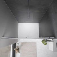 Nicchia doccia 100 cm reversibile scorrevole vetro 6 mm trasparente h 198 | Tahiti