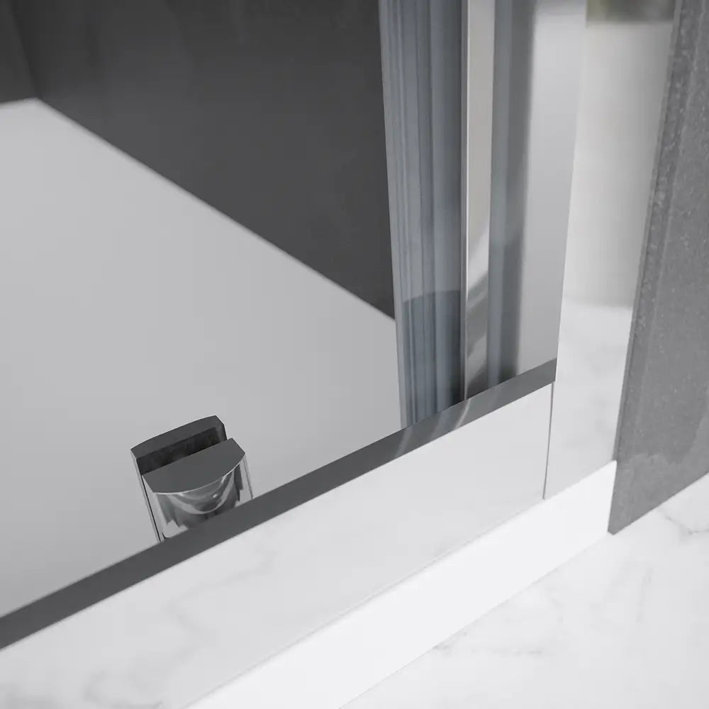 Nicchia doccia 100 cm reversibile scorrevole vetro 6 mm trasparente h 198 | Tahiti