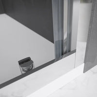 Nicchia doccia 100 cm reversibile scorrevole vetro 6 mm trasparente h 198 | Tahiti