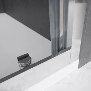 Nicchia doccia 100 cm reversibile scorrevole vetro 6 mm trasparente h 198 | Tahiti