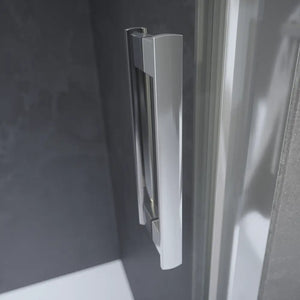Nicchia doccia 100 cm reversibile scorrevole vetro 6 mm trasparente h 198 | Tahiti