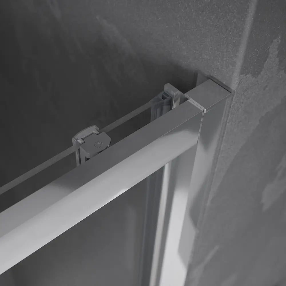 Nicchia doccia 150 cm reversibile scorrevole vetro 6 mm opaco h 198 | Tahiti