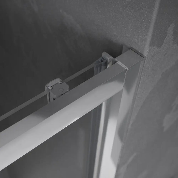 Nicchia doccia 100 cm reversibile scorrevole vetro 6 mm trasparente h 198 | Tahiti