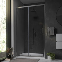 Nicchia doccia 100 cm reversibile scorrevole vetro 6 mm trasparente h 198 | Tahiti