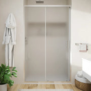 Porta doccia 140cm reversibile scorrevole vetro 6mm stampato h190 | Tenerife