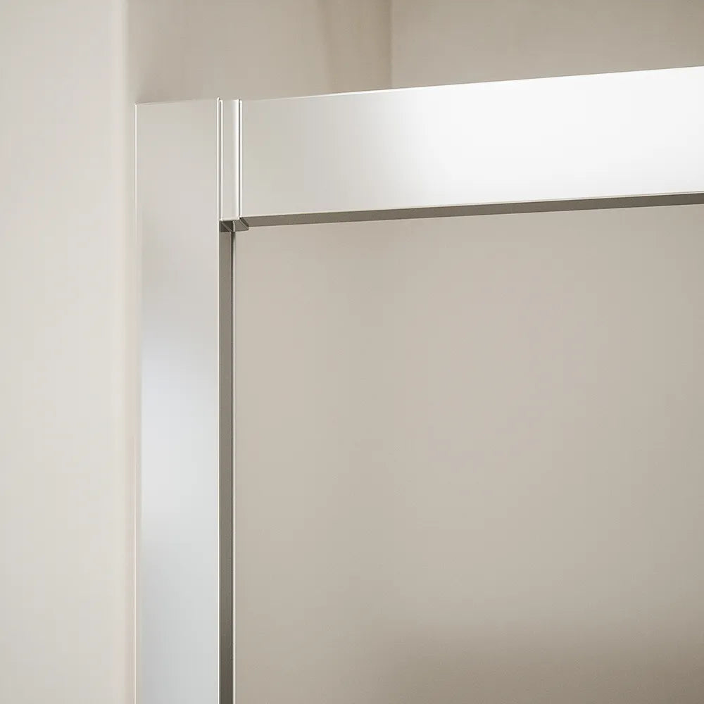 Porta doccia 150cm reversibile scorrevole vetro anticalcare stampato h190 | Tenerife
