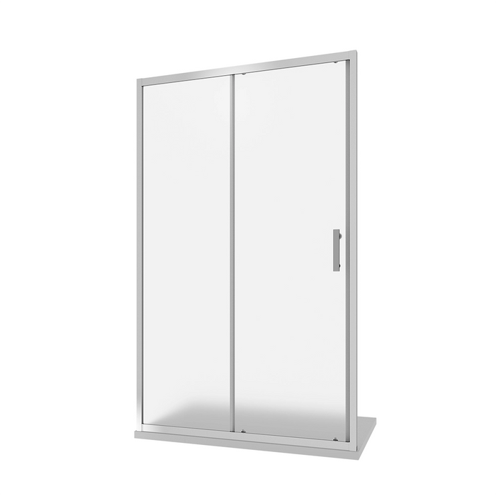 Porta doccia 140cm reversibile scorrevole vetro 6mm stampato h190 | Tenerife