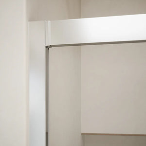 Porta doccia 130cm reversibile scorrevole vetro 6mm trasparente h190 | Tenerife