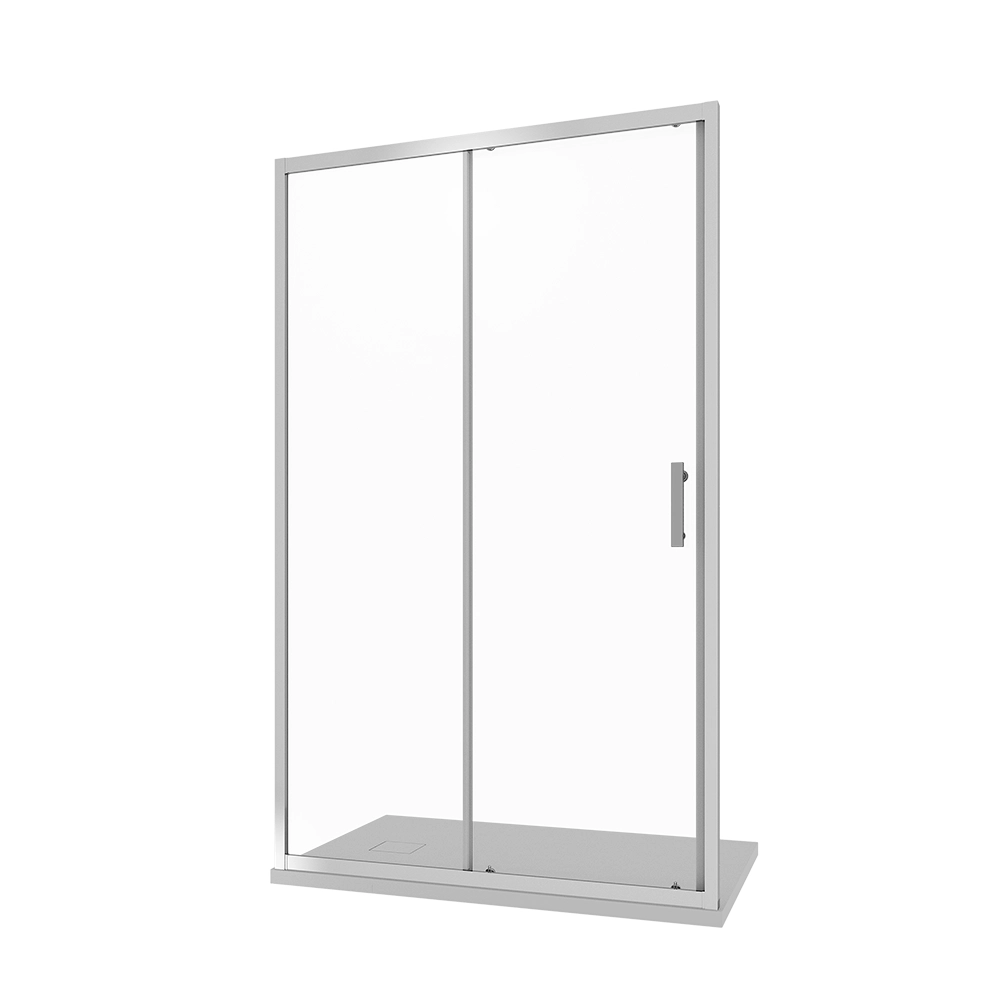 Porta doccia 110cm reversibile scorrevole vetro 6mm trasparente h190 | Tenerife