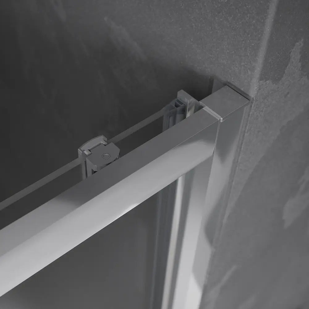 Nicchia doccia 110 cm reversibile scorrevole vetro 6 mm opaco h 198 | Tahiti