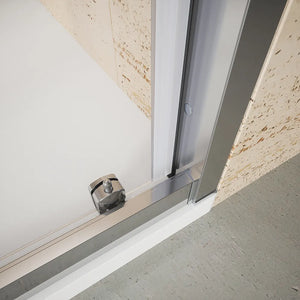 Nicchia doccia 120cm scorrevole vetro 6 mm trasparente h185 | Tonga