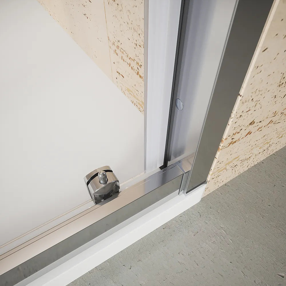 Nicchia doccia 140cm scorrevole vetro 6 mm trasparente h185 | Tonga