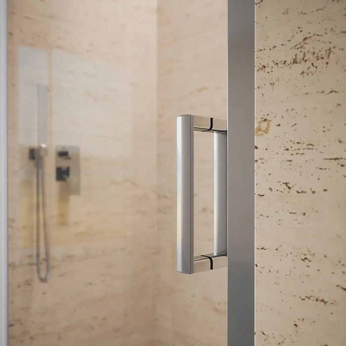 Nicchia doccia 140cm scorrevole vetro 6 mm trasparente h185 | Tonga