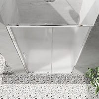 Porta doccia 120cm profili slim cromati vetro 6mm opaco h190 | Portofino