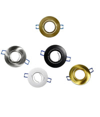 Porta Faretto Da Incasso Tondo Supporto Faretti Portafaretto Controsoffitto P12         