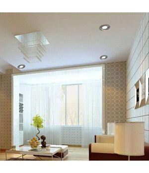 Porta Faretto Da Incasso Tondo Supporto Faretti Portafaretto Controsoffitto P12         