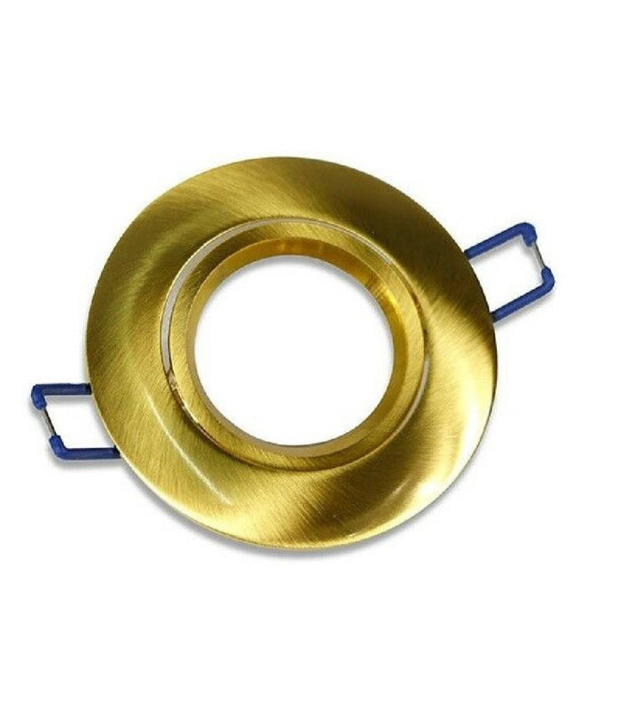 Porta Faretto Da Incasso Tondo Supporto Faretti Portafaretto Controsoffitto P12         