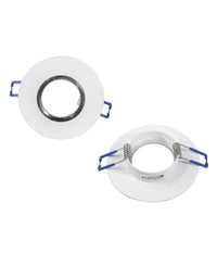 Porta Faretto Da Incasso Tondo Supporto Per Faretti Luci Portafaretto Rotondo P7         